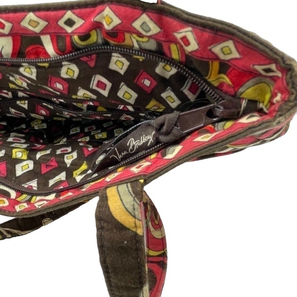 Vera Bradley‎ Retired Puccini Shoulder Bag; Floral; Fall Colors - Picture 4 of 7